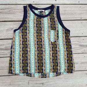 Lush Striped Tank Size Medium